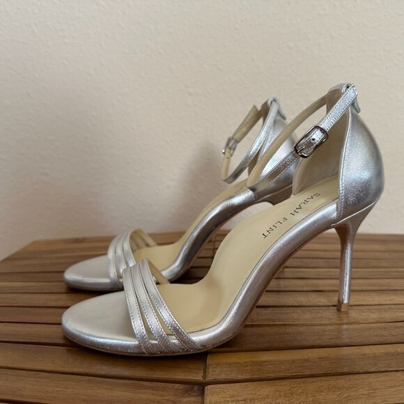 Sarah Flint Perfect Sandal 85 – Silver - Picture 1 of 11